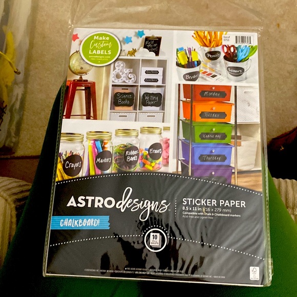 Chalkboard Sticker Paper - Picture 4 of 4